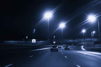 night highway