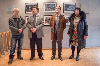 Открытие выставки Сергея Гаспаряна "Тайны подводного мира"
