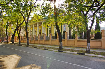 На улицах Кисловодска.
