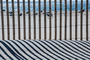 Coney Island in winter time