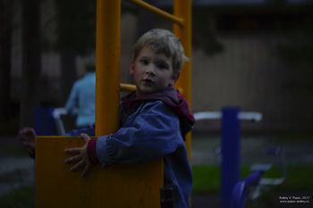 The boy