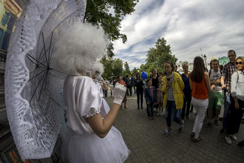 22 июля 2017. Москва. Сад "Эрмитаж". День Италии