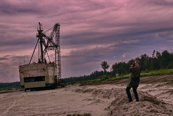 Фотограф и модель