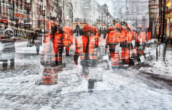 Оранжевый уровень....Москва