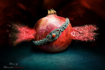 Deep red