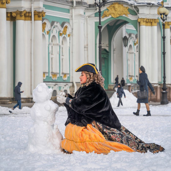 Королевский снеговик