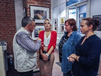Открытие Международной фотовыставки «YELLOW» состоялось 12 сентября 2018. 