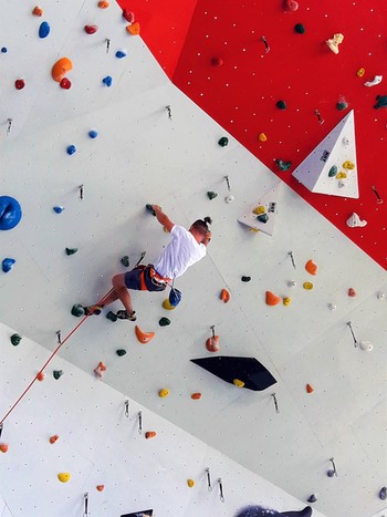 climbing wall