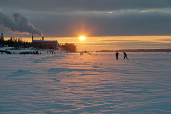 Winter river