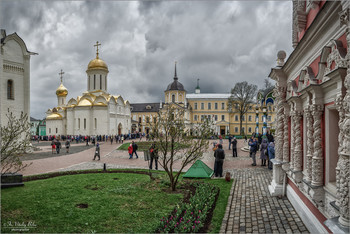 У преп. Сергия в Троице-Сергиевой Лавре