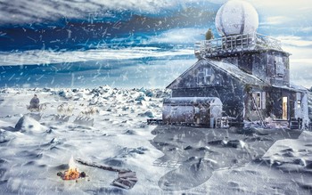 Snow cage