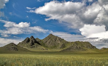 На пути в Усть-Кан (Горный Алтай)