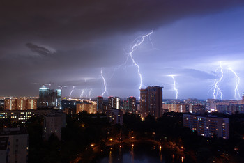 Небо захватывает землю