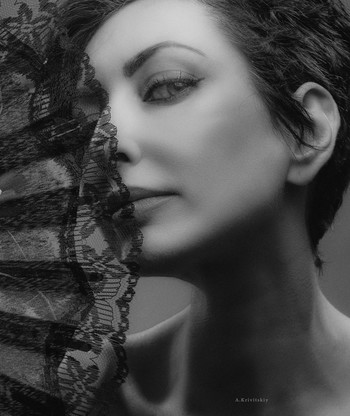 Portrait. Studio A. Krivitsky.