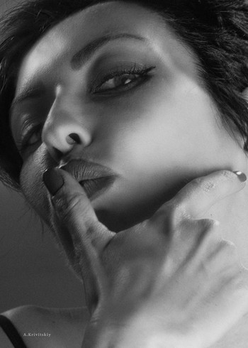 Portrait. Studio A. Krivitsky.