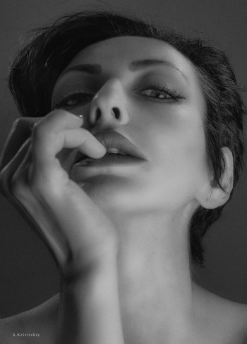 Portrait. Studio A. Krivitsky.