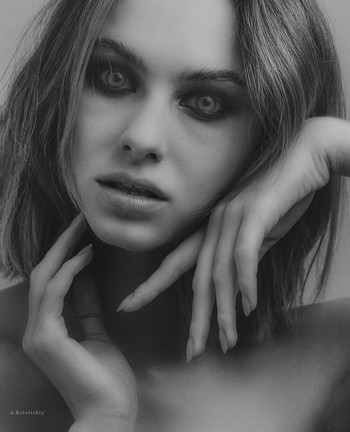 Portrait. Studio A. Krivitsky.