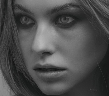 Portrait. Studio A. Krivitsky.