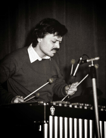 "На джазовых концертах".1984 г. Сергей Чернышов. Волгоград. Архив.