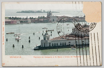 Panorama dal Campanile di S. Marco e Chiesa del Redentore