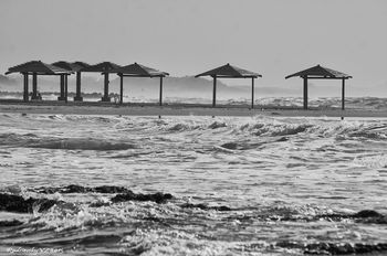 Winter beach