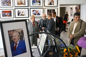 Открытие фотовыставки, посвящённой Зурабу Церетели. Санкт-Петербург. 6.09.2014.