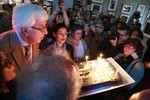 Евгений Блинов : "Нам 10 лет" - юбилейный торт 