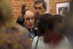 Анатолий Сафонов : Лица на открытии Юбилейной выставки 