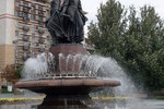 Alexandre Varyhanov : Фонтан в ветренный день 