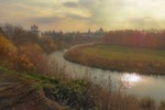 Наталья Петрушова : Осенняя дымка Суздаля. 