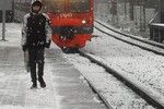 Марина Буренкова : Снег. Электричка.  Человек.  
