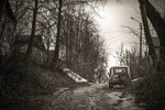 Сергей Охотский : "Уездные зарисовки". Боровичи. Пленка. 2019 г. 