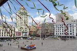 Viktoriya Tzibizova : площадь города Suifenhe, Китай 