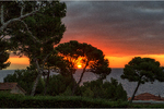 Игорь Брусенков : Восход солнца на Cap des Antibes 